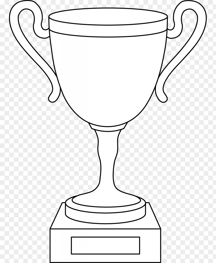 Trophy Coloring Book Table-glass Clip Art Award PNG