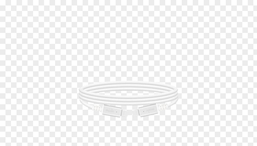 Apple Data Cable Silver Angle PNG