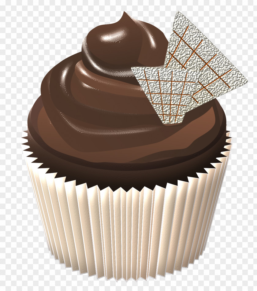 Chocolate Cake Cupcake Ganache American Muffins Truffle PNG