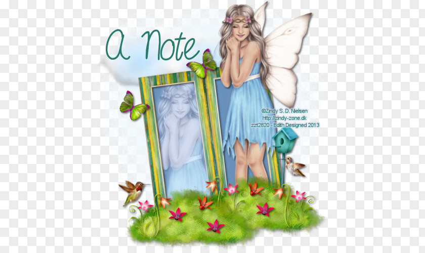 Fairy Flower Angel M PNG