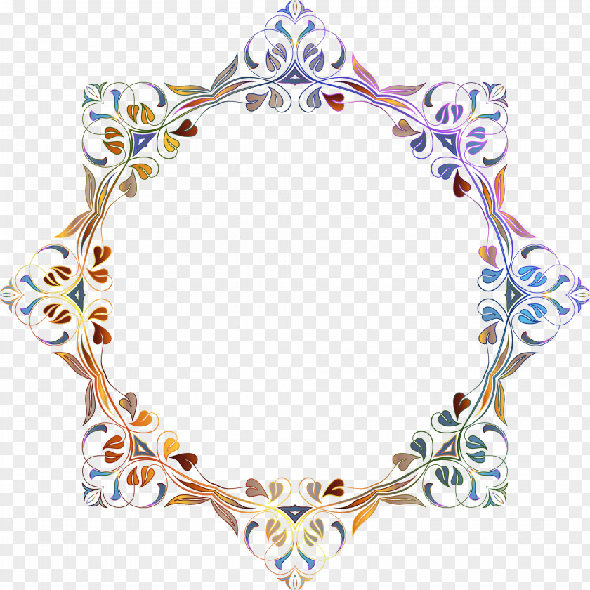 Diamond Lace Border Picture Frame PNG
