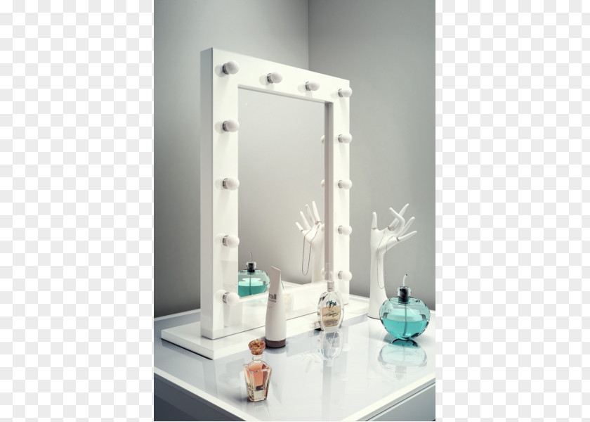 Mink Lashes Lighting Mirror Vanity Dimmer PNG