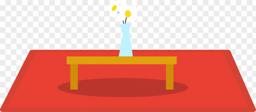 Red Carpet Table Material Area PNG