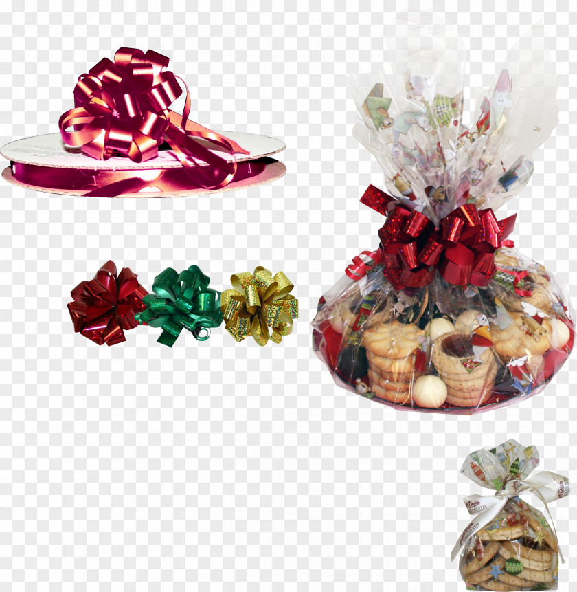 Reel Ribbon Stollen Christmas Ornament Tree Tray PNG