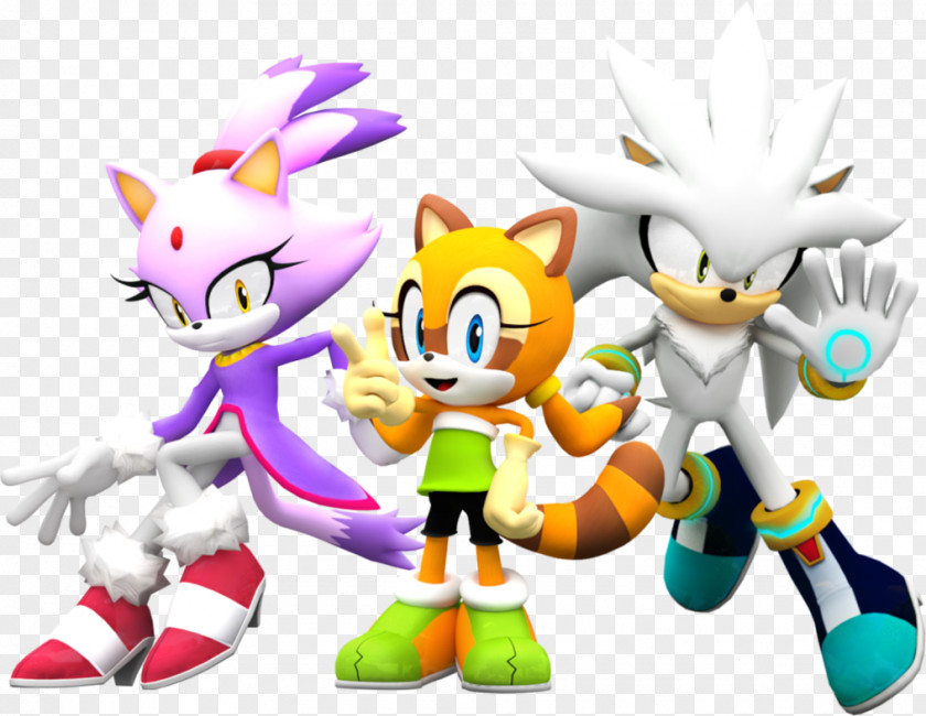 Sonic The Hedgehog Heroes Shadow Tails Amy Rose PNG