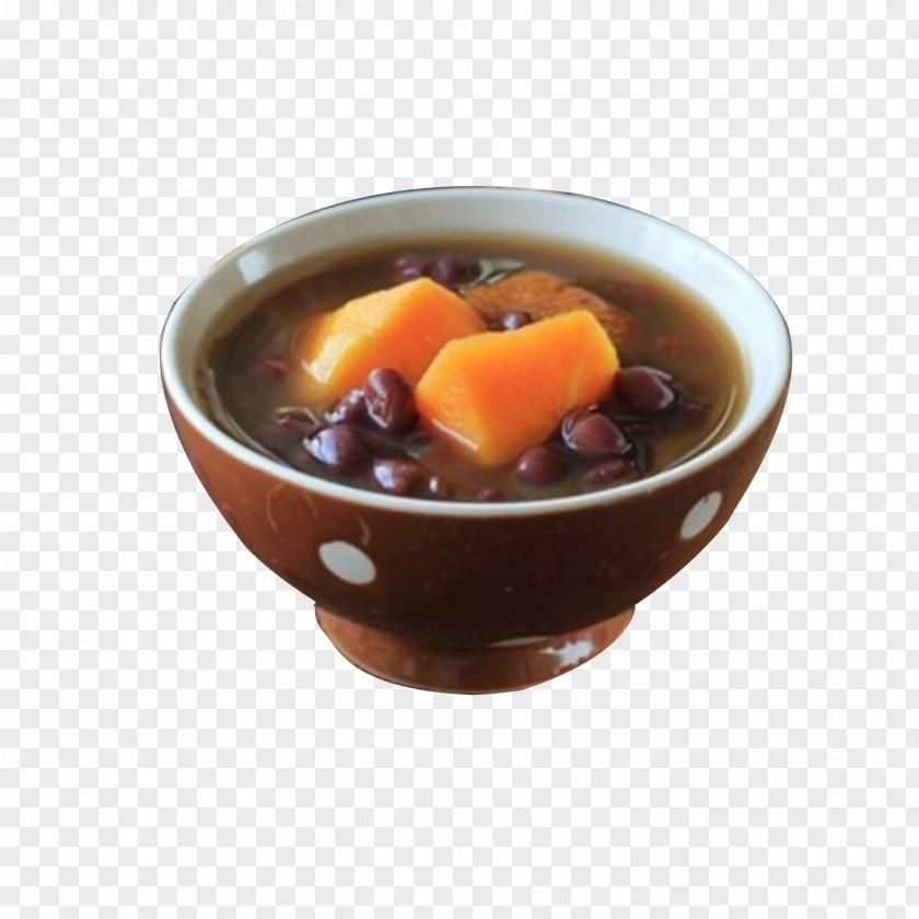 Citrus Red Bean Sweet Potato Soup Chenpi Congee Hong Dou Tang Adzuki PNG
