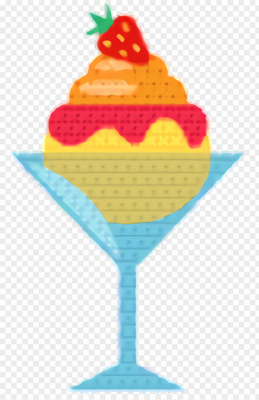 Cuisine Dish Ice Cream Cone Background PNG