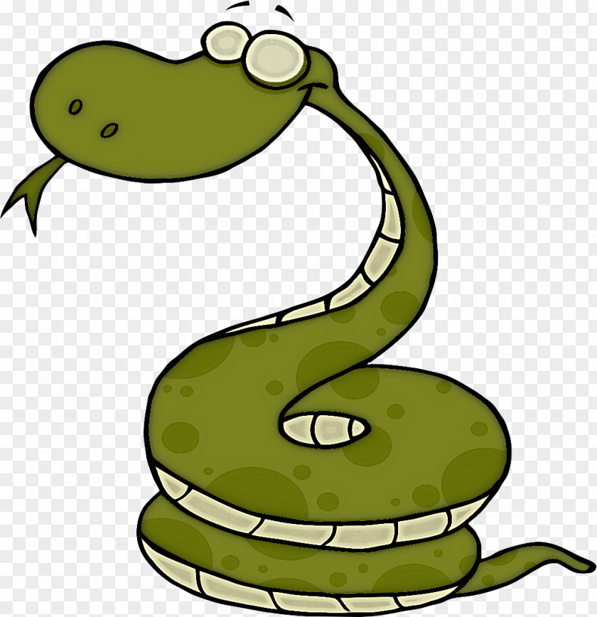 Mamba Cartoon Smooth Greensnake Snake Serpent PNG