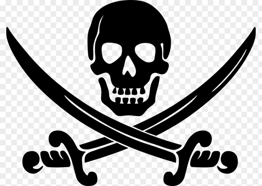 Piracy Jolly Roger Clip Art PNG