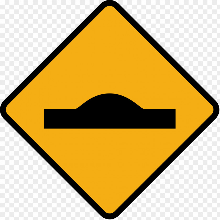 Road Sign Traffic Speed Bump Warning Clip Art PNG