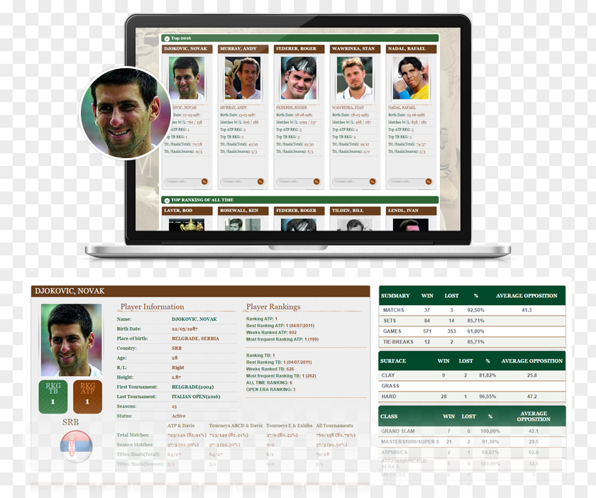 Tennis Digital Journalism Football Player Information PNG