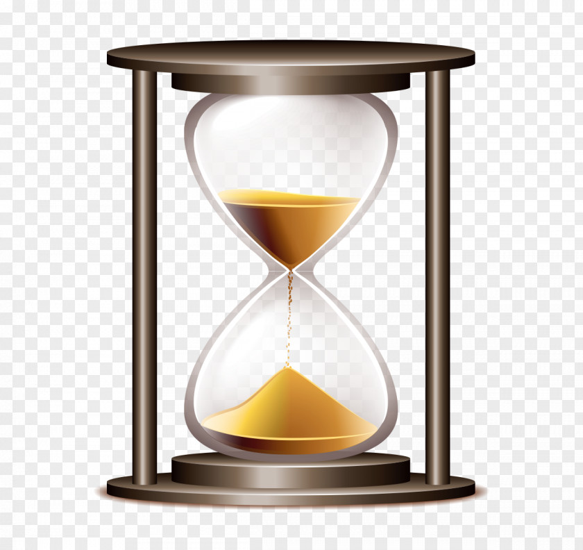 Time Tool Vector Hourglass Clock PNG