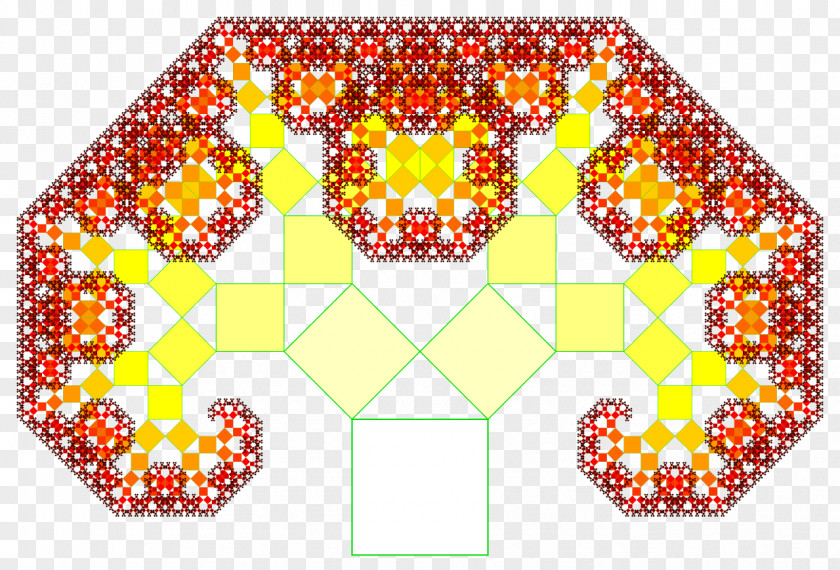 Tree Pythagoras Pythagorean Theorem Fractal Geometry PNG