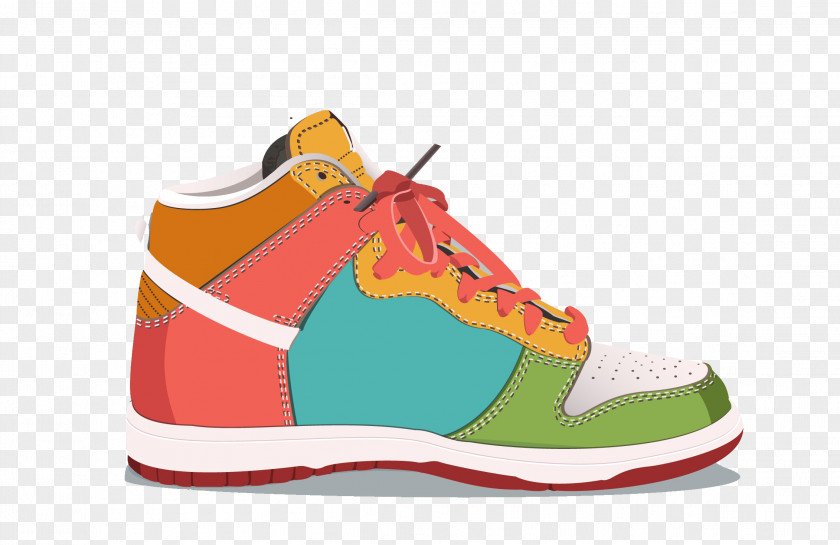 Cartoon Shoes Sneakers Shoe Supra PNG