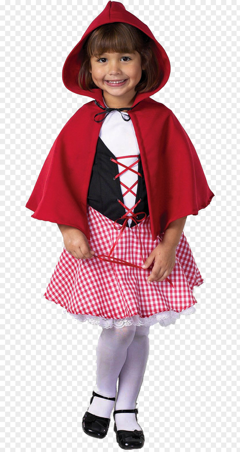 Child Little Red Riding Hood Costume Cape PNG