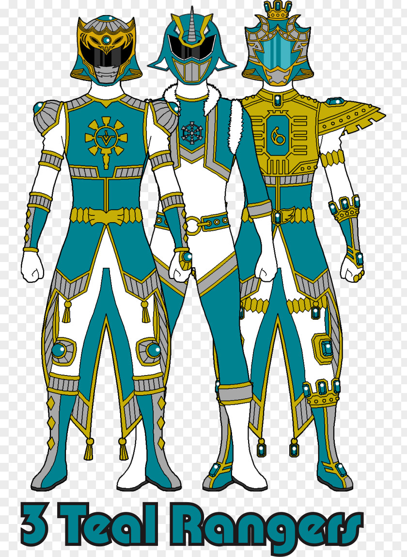 Deviantart Super Sentai Power Rangers Art Cyan PNG