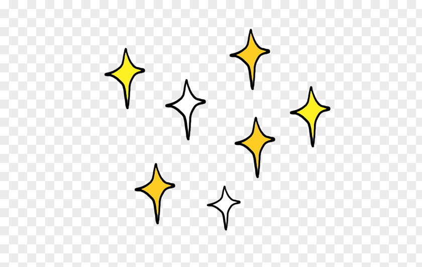 Diamond Star Doodle PNG