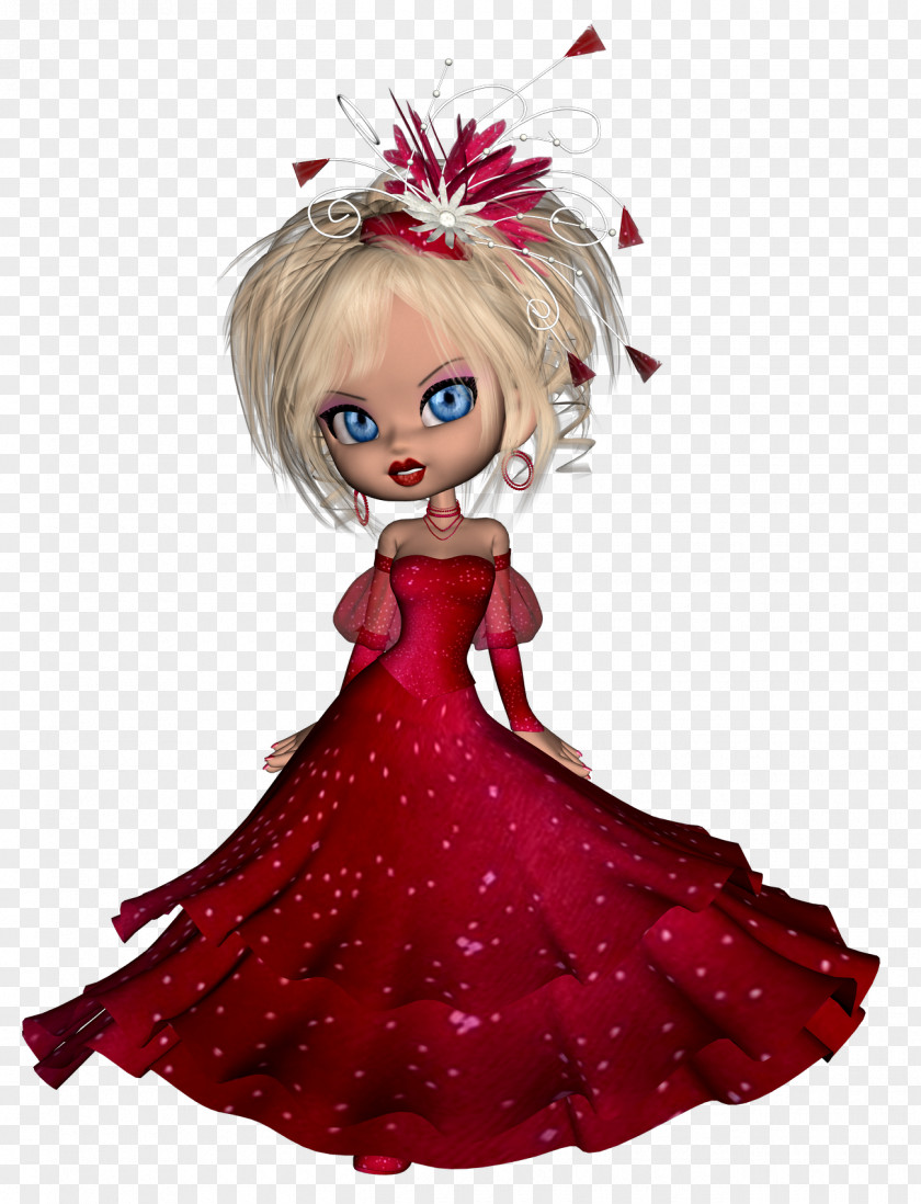 Doll January Valentine's Day PNG