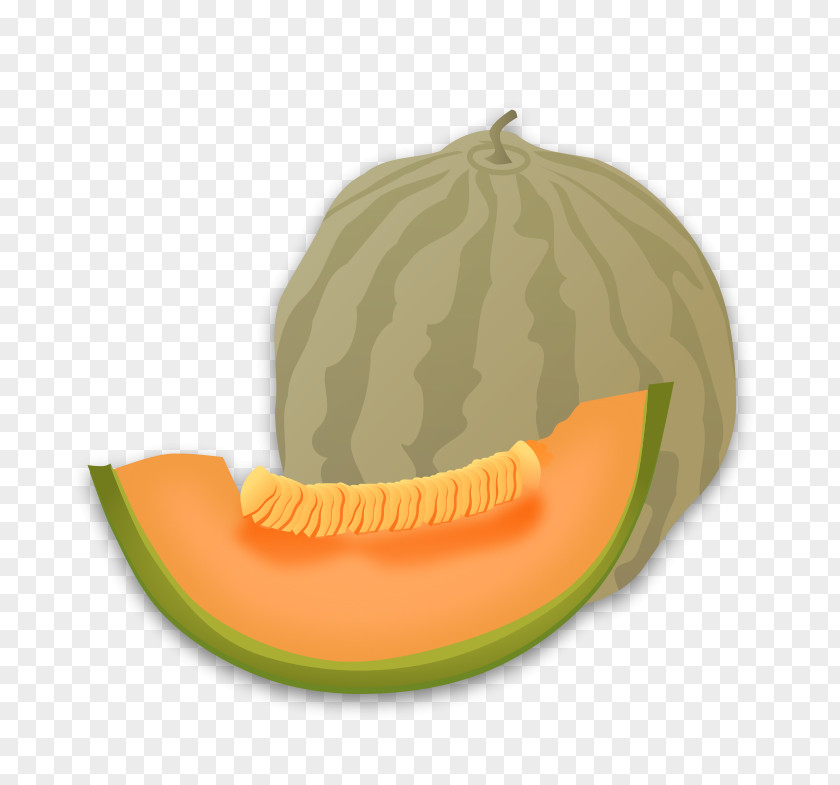 Honey Melon Cantaloupe Honeydew Watermelon Clip Art PNG