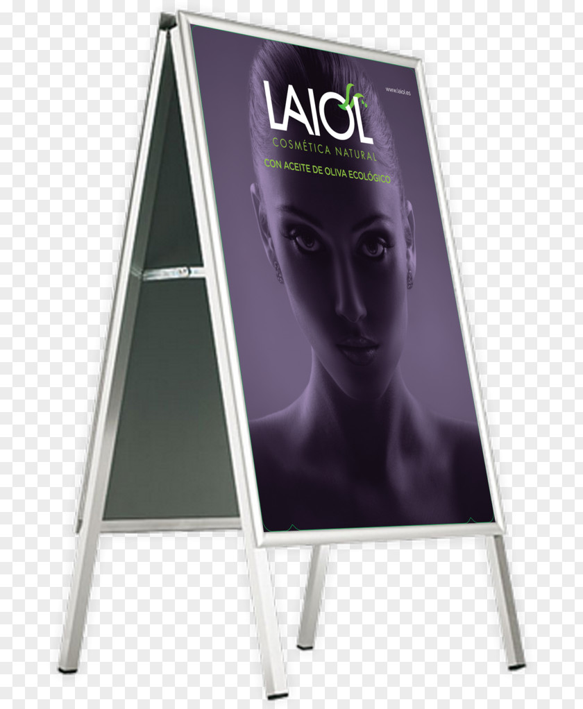 Lower Easel Poster Display Advertising Web Banner PNG