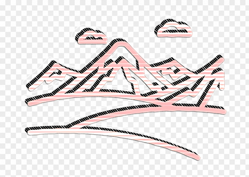 Mountains Icon Mount Lineal Landscapes PNG