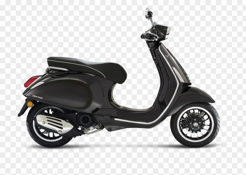 Vespa Trike Sprint Scooter Motorcycle Piaggio PNG