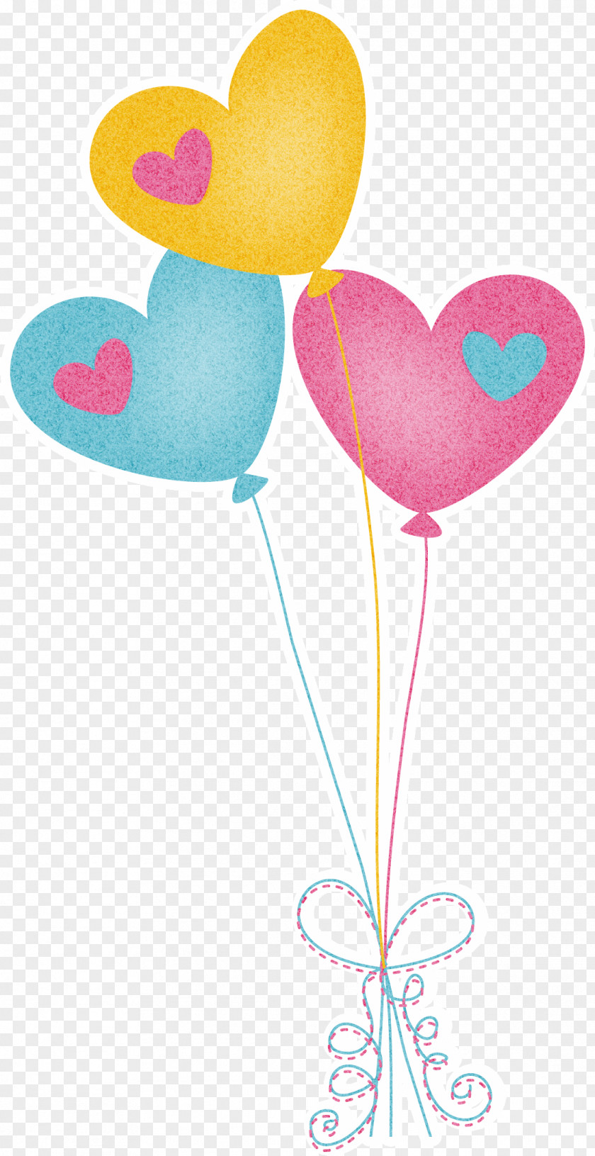 Air Balloon Heart Clip Art PNG