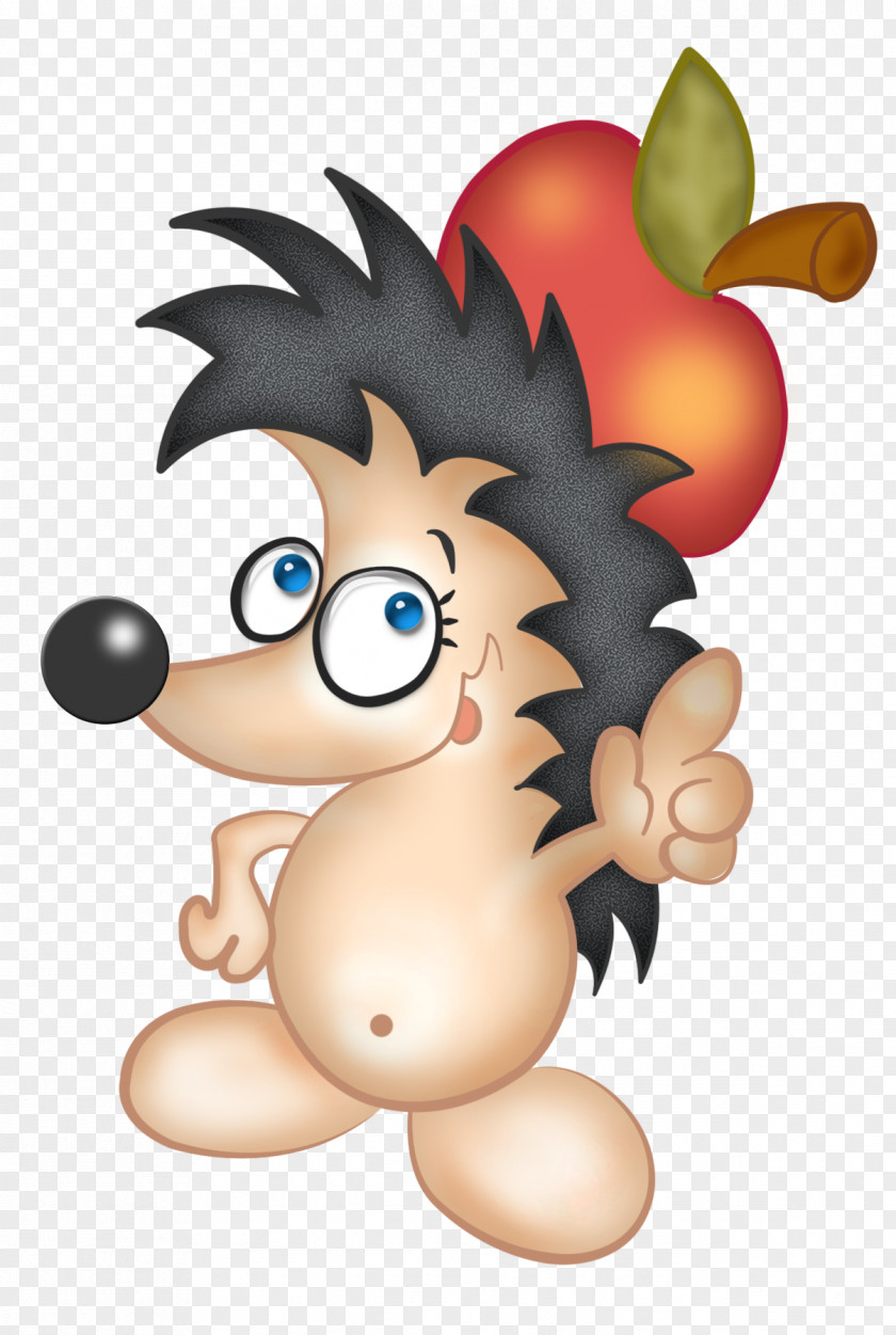 Cartoon Hedgehog Clip Art PNG