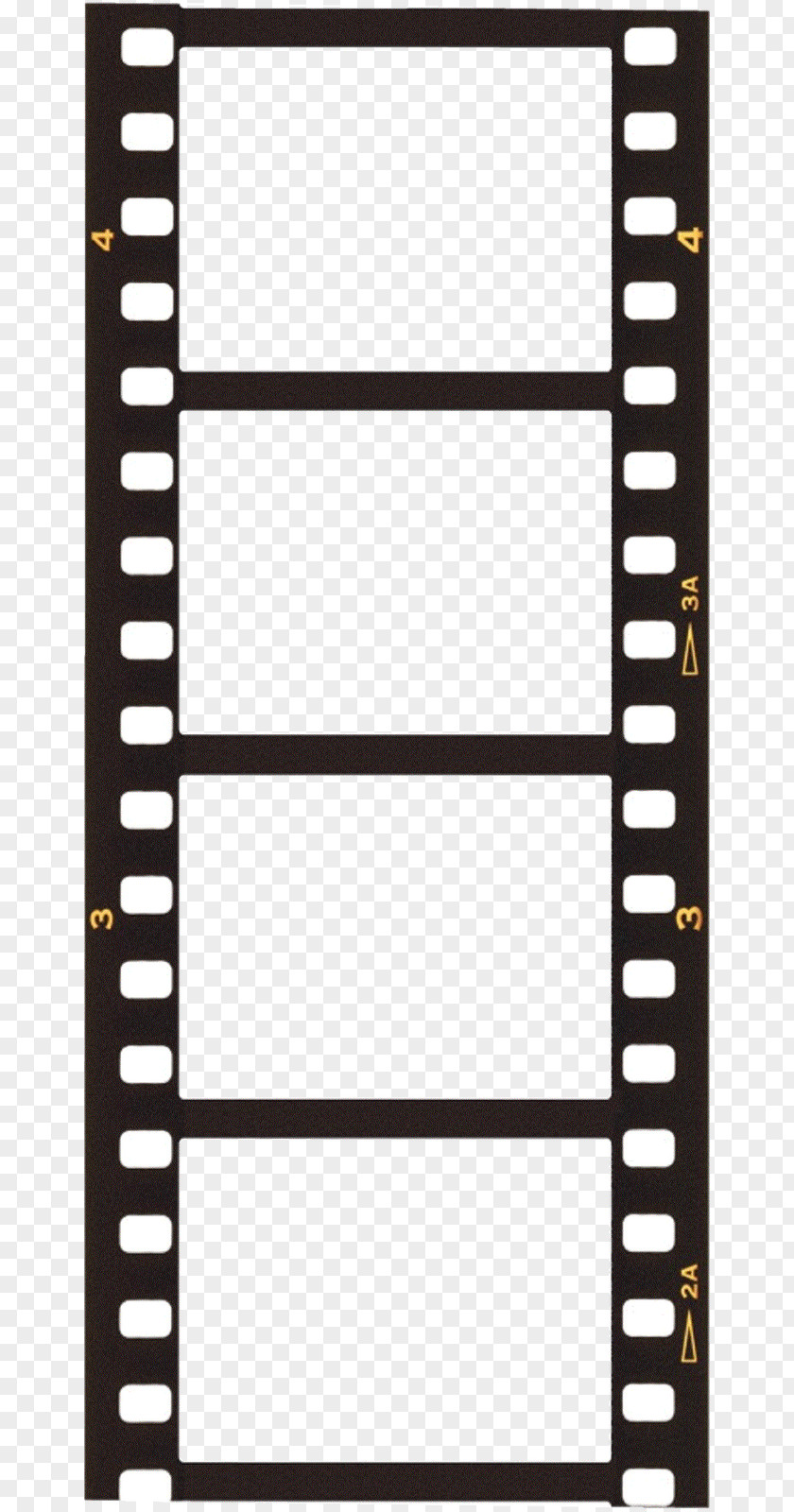 Filmstrip Template Clip Art PNG