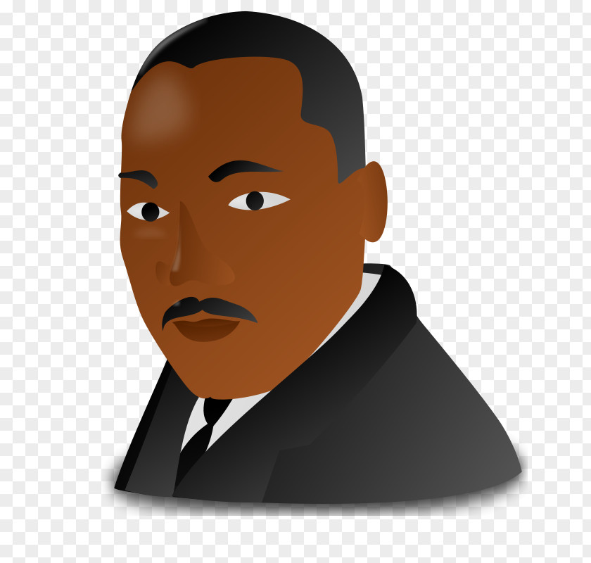 Mlk Silhouette Martin Luther King Jr. Day Pine Island: Van Horn Public Library African-American Civil Rights Movement Clip Art PNG