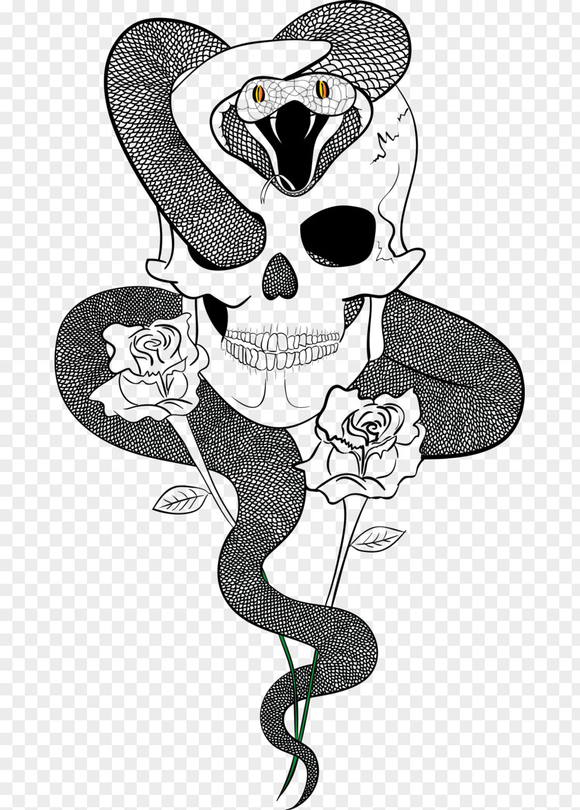 Skull-drawing T-shirt Hoodie Neckline Unisex PNG