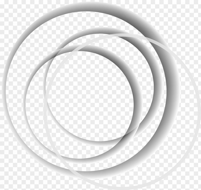 Gray Fresh Circle Grey Torus PNG