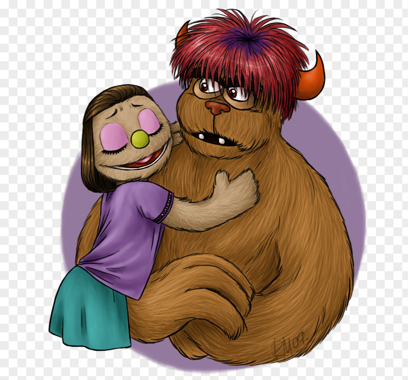 Monster Avenue Q Kate Trekkie Fan Art PNG