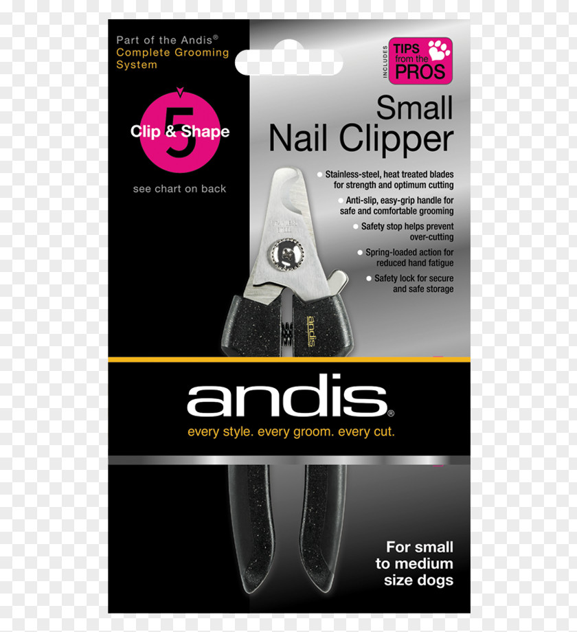 Nail Clipper Hair Dog Clippers Andis PNG