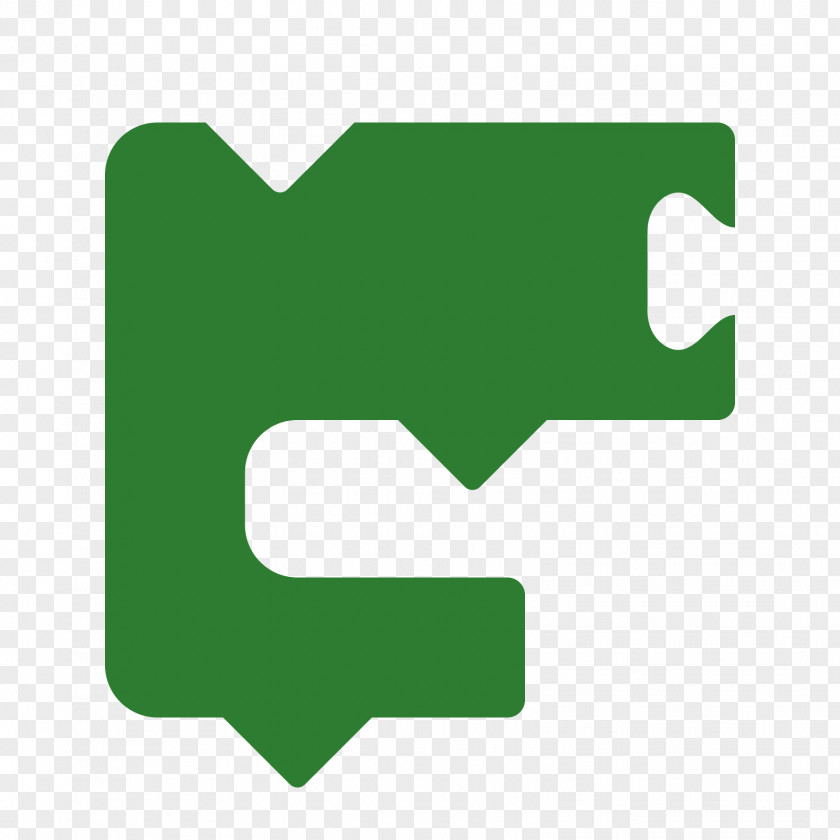 Block Green Computer Programming PNG