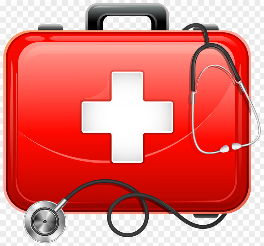 First Aid Kit Medicine Medical Bag Kits Clip Art PNG