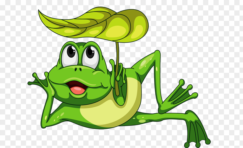 Frog Cartoon Clip Art PNG