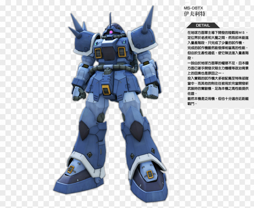 Gundam イフリート Principality Of Zeon MS-09系列机动战士 Bandai Namco Entertainment PNG