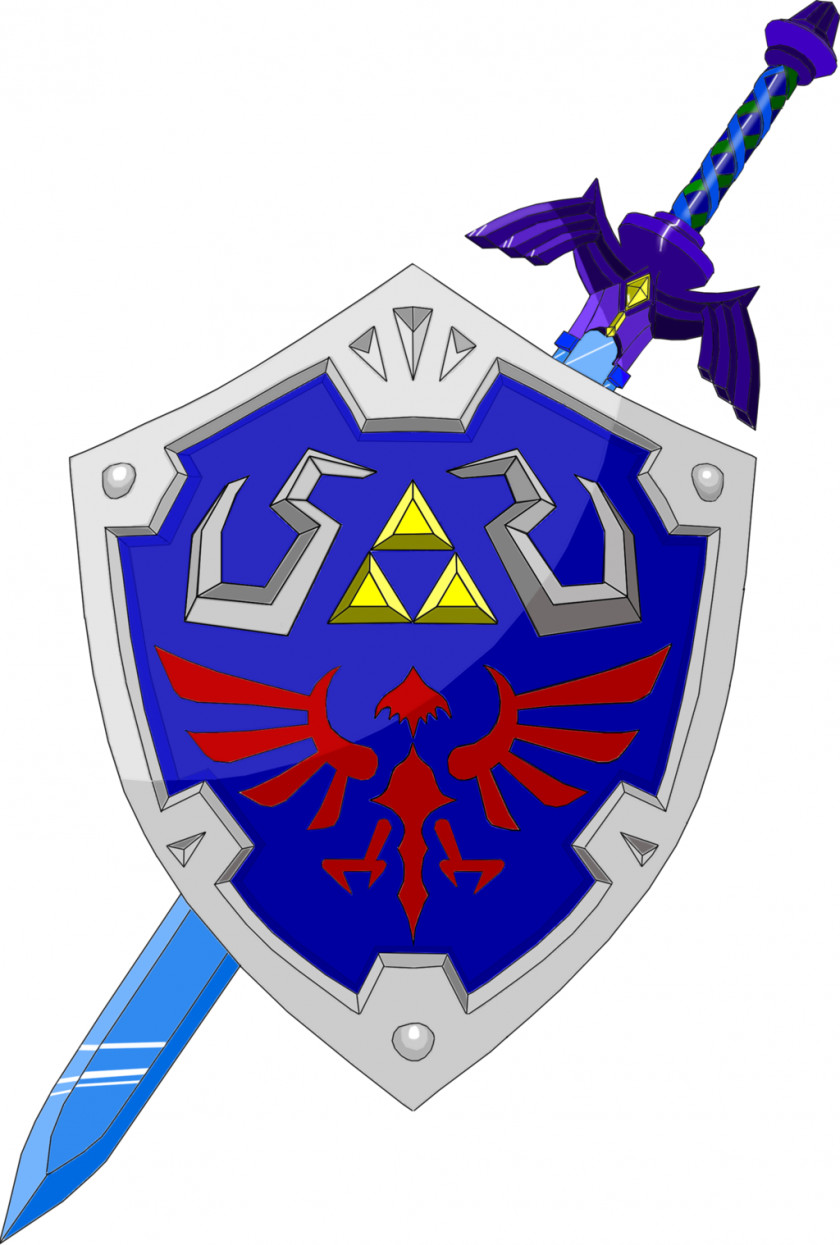Master Sword Cliparts The Legend Of Zelda: Skyward Ocarina Time Link Shield PNG