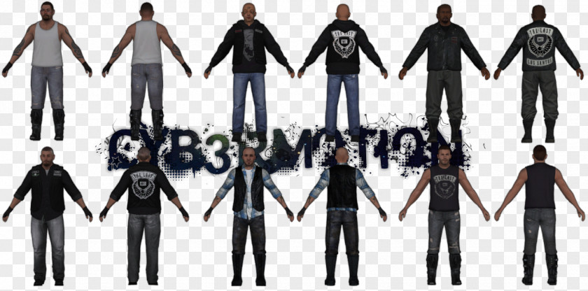 Motorcycle Club Outerwear Line Human PNG