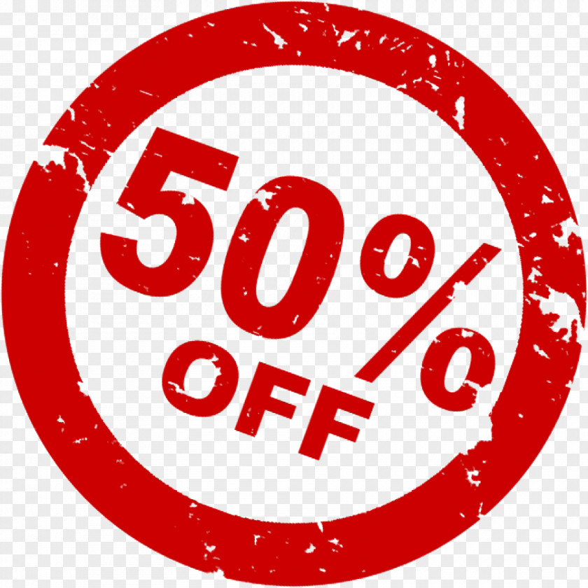 50% Off Transparent Images London Discounts And Allowances Coupon Clip Art PNG