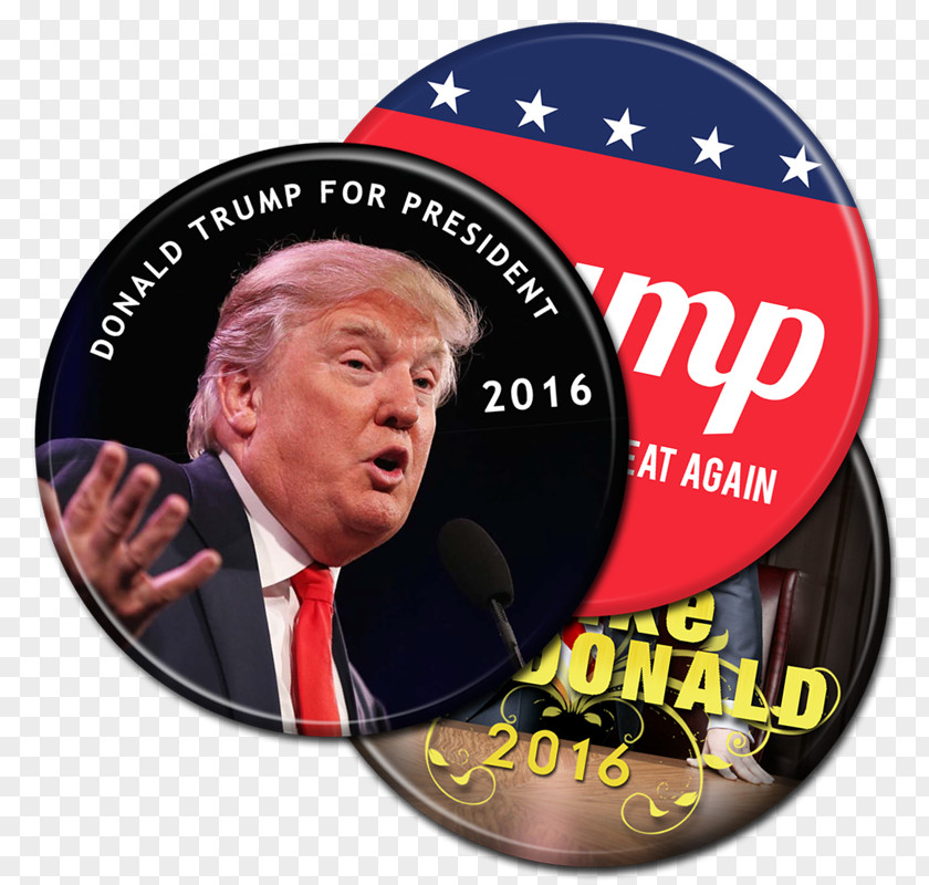 Election Campaign Donald Trump Presidential Campaign, 2016 Button US PNG