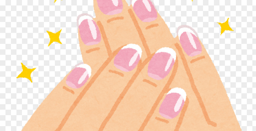 French Manicure Nail Art Cosmetics Arubaito PNG