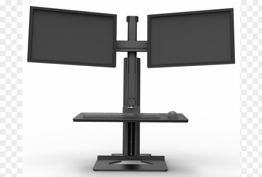 Hewlett-packard Computer Monitors Hewlett-Packard Sit-stand Desk Mouse Liquid-crystal Display PNG