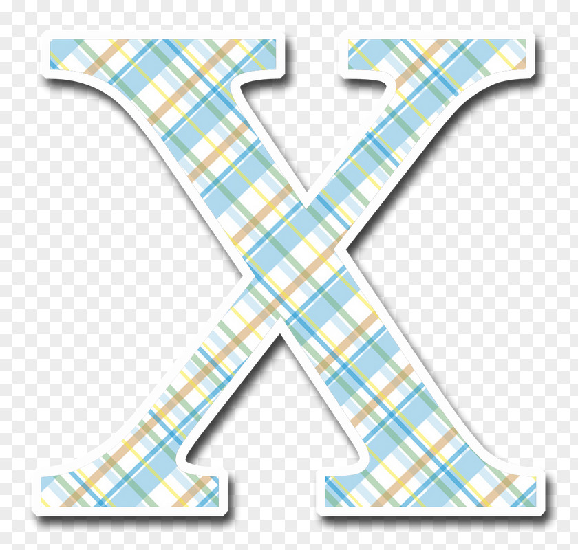 Plaid Alphabet Letter Tartan Chess Pattern PNG