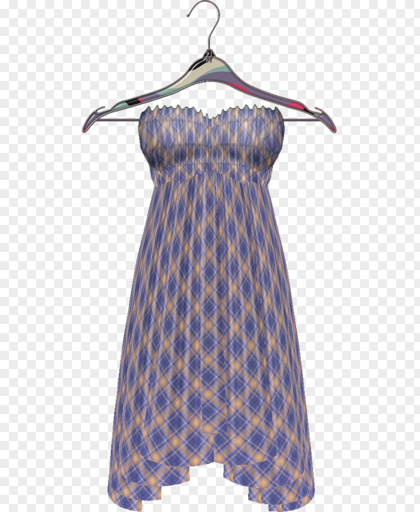 Purple Spaghettieel Neck Dress PNG