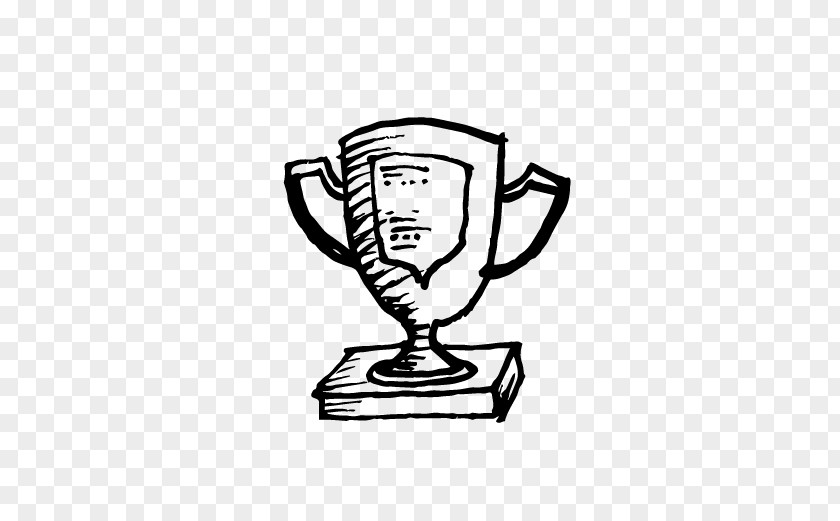 Trophy Drawing Line Art Cartoon Clip PNG