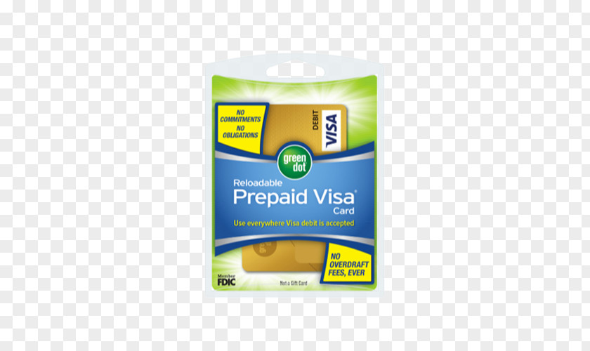 Visa Green Dot Corporation Debit Card Stored-value Credit PNG