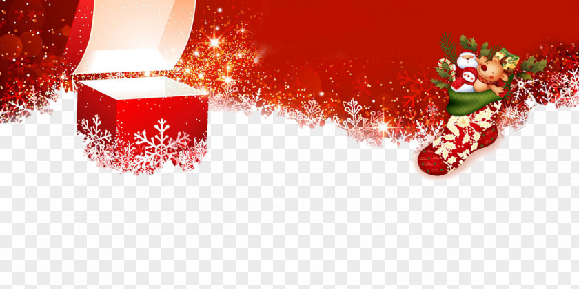 Animation Christmas Decoration Merry Happy New Year Background PNG