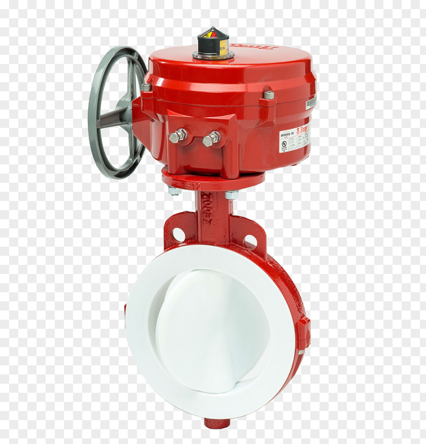 Butterfly Valve Actuator Ball Flange PNG